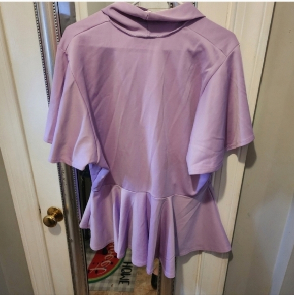 🍁🍂Nwot Fashion to figure size 2 peplum blouse - Picture 4 of 4